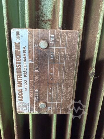 Einwellenzerkleinerer Vecoplan Schneckenwelle mit Schubboden