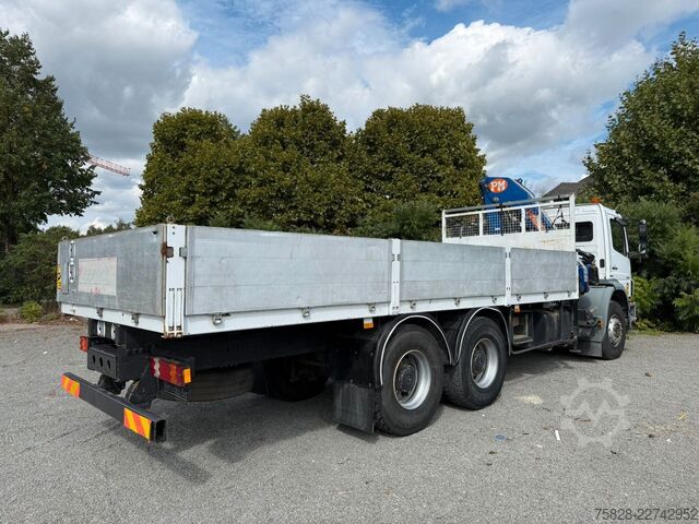 LKW mit Pritsche (offen) MERCEDES-BENZ Axor 2633 / 6x4 / Kran PM 15.5 LC / Funk Fern