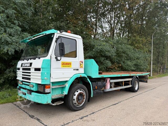 Abschleppwagen LKW SCANIA 93M  220 / Maschinen- Traktor-Auto Transport