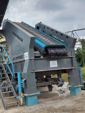 Concasseur mobile / concassage Constmach Mobile de Concassage 250-300 TPH Concasseur Mobile
