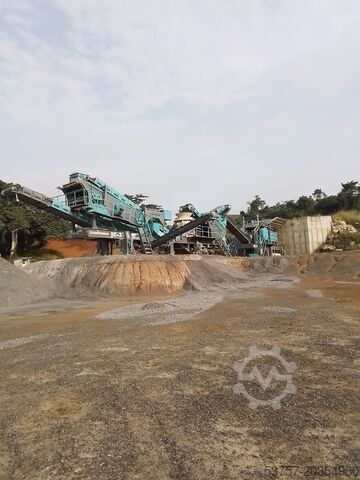 Concasseur mobile / concassage Constmach Mobile de Concassage 250-300 TPH Concasseur Mobile