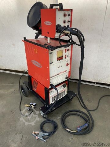 MIG / MAG Impuls Schutzgasschweißgerät, Puls Schweißgerät, Pulsgerät, Schweißmaschine, Pulsfunktion FRONIUS TransPulsSynergic - TPS 330