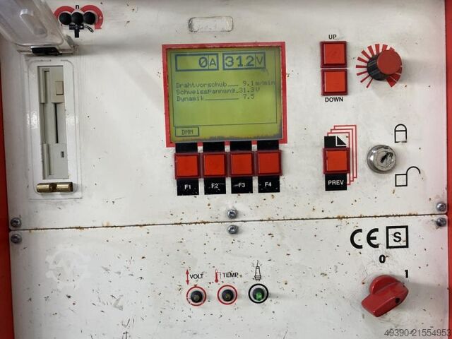 MIG / MAG Impuls Schutzgasschweißgerät, Puls Schweißgerät, Pulsgerät, Schweißmaschine, Pulsfunktion FRONIUS TransPulsSynergic - TPS 330