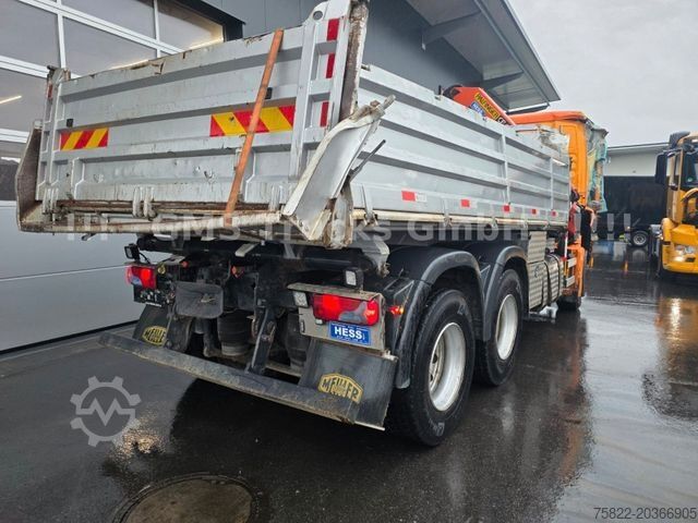 Kipper LKW MAN TGS 26.400 / 6X4 / Kipper Kran Funk