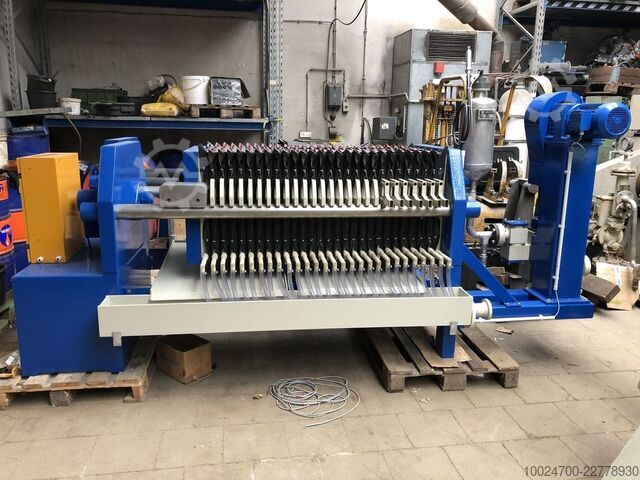 Containerized plate filter press HÄCKER KFP 630/28