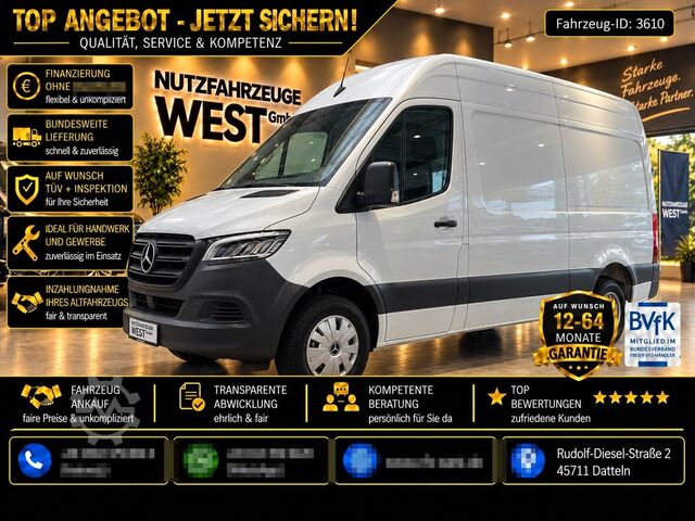 Kastenwagen hoch MERCEDES-BENZ Sprinter 211/311 CDI*Hoch+Lang*L2-H2*Garantie