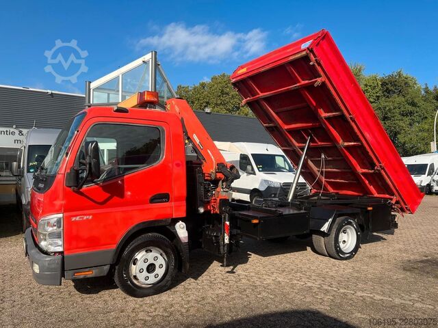 Dreiseitenkipper MITSUBISHI Canter 7c14 *3S.Kipper+Palfinger Kran PK 4100C