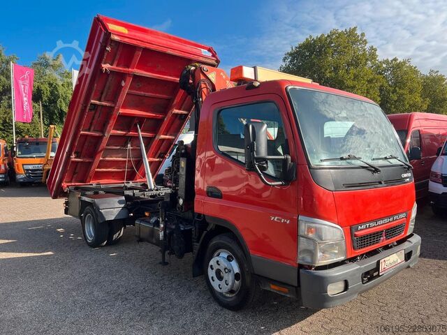 Dreiseitenkipper MITSUBISHI Canter 7c14 *3S.Kipper+Palfinger Kran PK 4100C