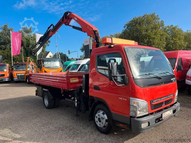 Dreiseitenkipper MITSUBISHI Canter 7c14 *3S.Kipper+Palfinger Kran PK 4100C