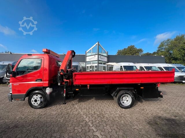 Dreiseitenkipper MITSUBISHI Canter 7c14 *3S.Kipper+Palfinger Kran PK 4100C