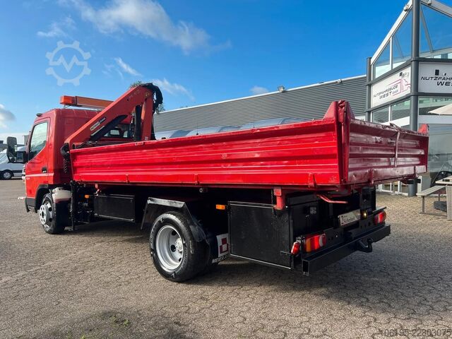 Dreiseitenkipper MITSUBISHI Canter 7c14 *3S.Kipper+Palfinger Kran PK 4100C