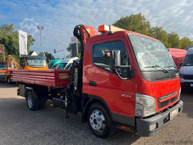 Dreiseitenkipper MITSUBISHI Canter 7c14 *3S.Kipper+Palfinger Kran PK 4100C