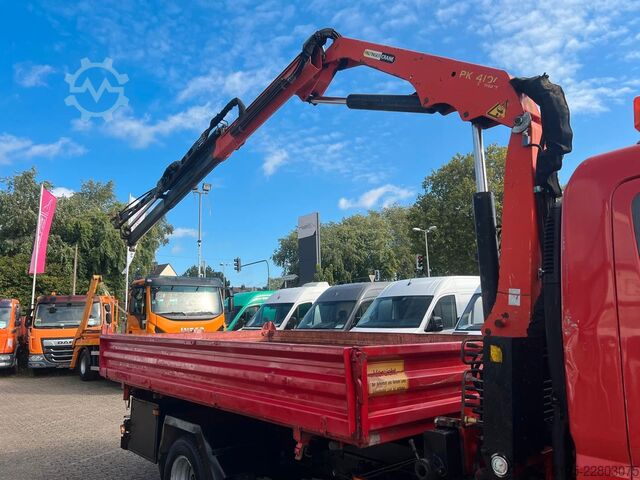 Dreiseitenkipper MITSUBISHI Canter 7c14 *3S.Kipper+Palfinger Kran PK 4100C