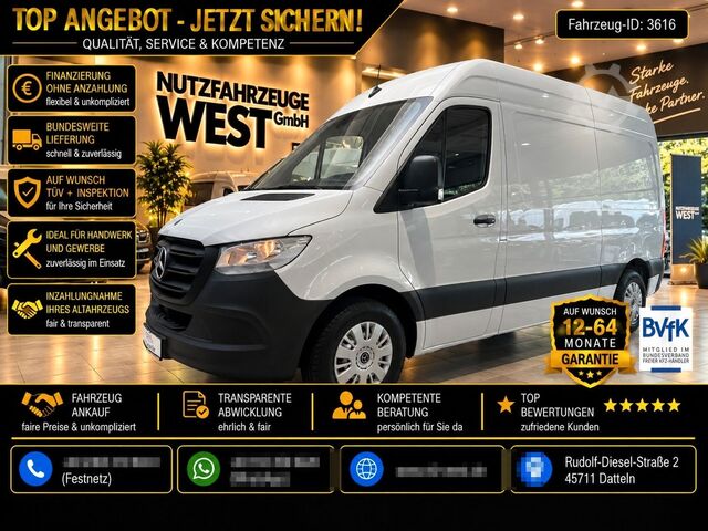Kastenwagen hoch MERCEDES-BENZ Sprinter 211/311 CDI*Hoch+Lang*L2-H2*Garantie