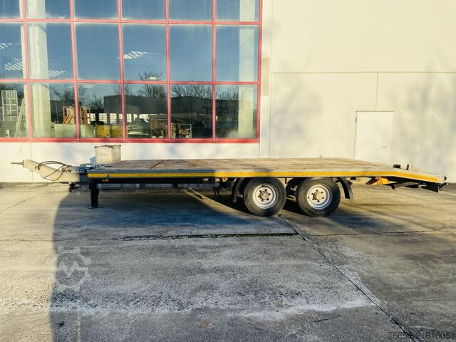 Tieflader Anhänger Möslein TTS 11 Schwebheim  Tandemtieflader