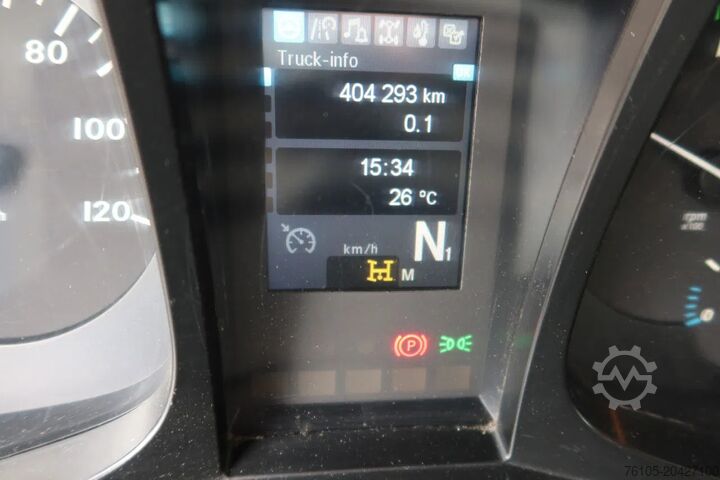 Crane Mercedes-Benz ANTOS 2830 Kraanwagen open Laadbak Fassi F295 +...