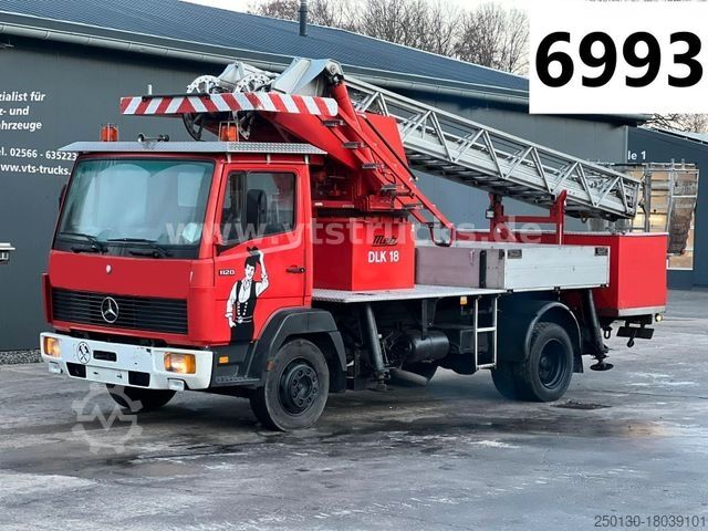 LKW mit Hubarbeitsbühne MERCEDES-BENZ 1120/37 Metz DLK 16-4 SE Leiterwagen 16m.