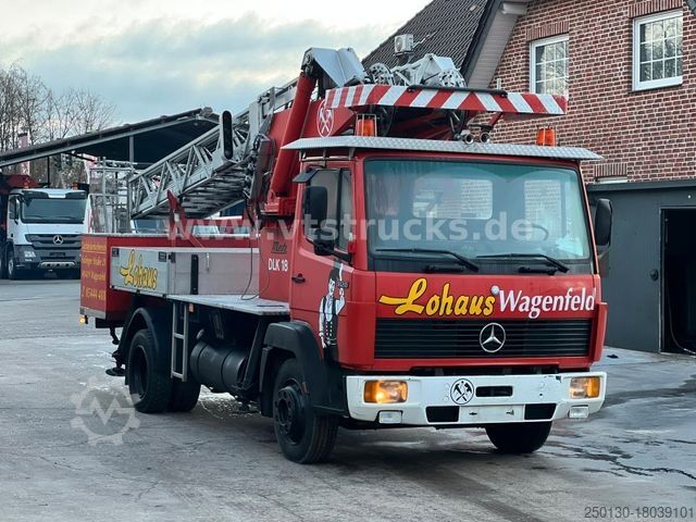 Working platform truck MERCEDES-BENZ 1120/37  Metz DLK 16-4 SE Leiterwagen 16m.