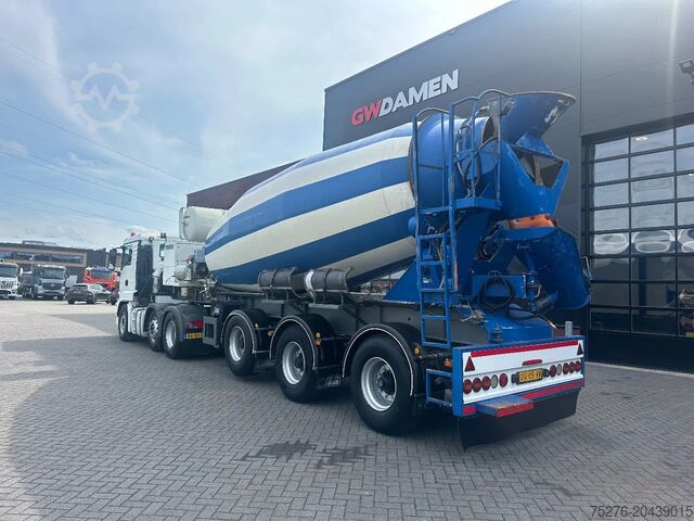 Mixer MAN TGS 26.420 6x2 + Mixeroplegger 15 m3 Euro 6