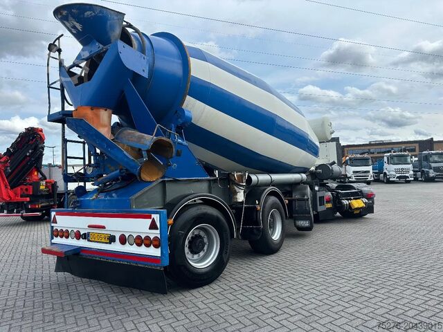Mixer MAN TGS 26.420 6x2 + Mixeroplegger 15 m3 Euro 6