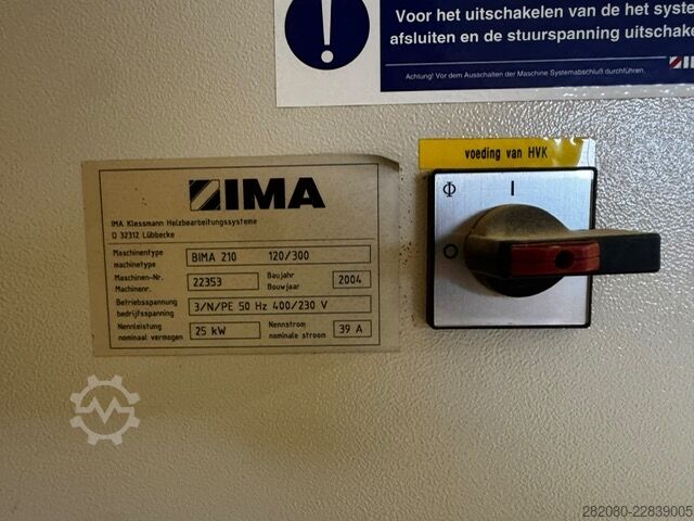 Bearbeitungszentrum IMA BIma 210 BIma 210