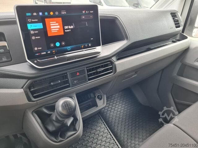 Transporter mit Pritsche & Plane VW Crafter 35 Pritsche Schiebe Plane LED, Kamera