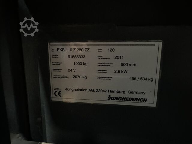 Jungheinrich Vertikal-Kommissionierer Jungheinrich EKS 110