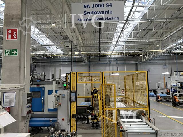 Satellite blasting system AUER Injector SA 1000 S4 ID4 BWS