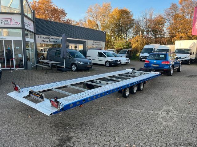 Autotransporter Anhänger BLYSS Autotransporter 3500 kg kippbar 655x205cm 3-achs