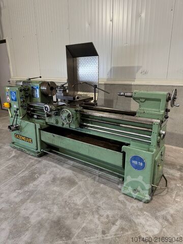 Drehmaschine mit 550 mm Umlaufdurchmesser, Spitzenweite 1500 mm Cazeneuve HB 18