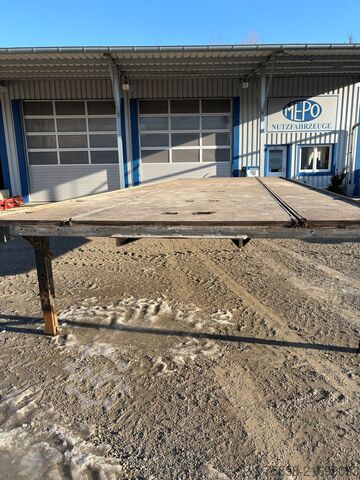 Wechselpritsche Plattform Wecon verzinkte Plattform 28 Zurringe