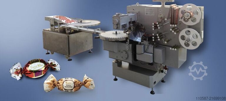 Doppel-Twist-Verpackung mit automatischer Zuführung HAITEL 800