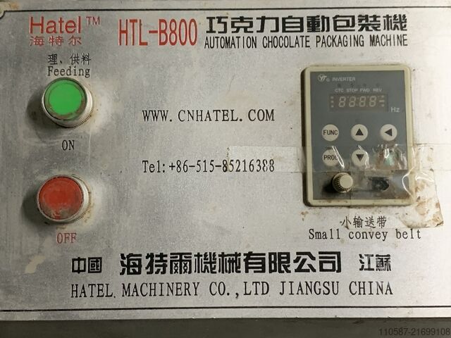 Doppel-Twist-Verpackung mit automatischer Zuführung HAITEL 800