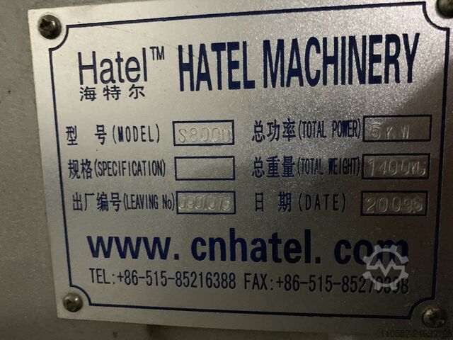 Doppel-Twist-Verpackung mit automatischer Zuführung HAITEL 800