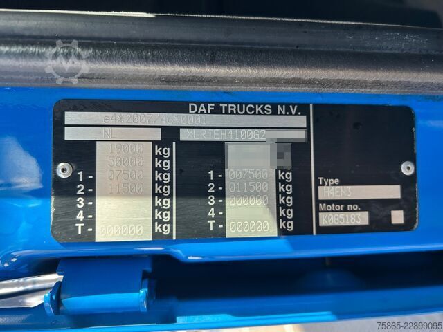 Standard tractor DAF XF 450 FT SC / 783 dkm / Tacho V2 / 2 Tanks / N...