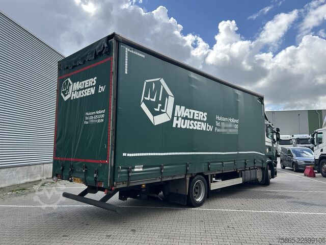 Curtain sided Scania R 310 B Euro 4 / 934 dkm / 3 Pedals / Full Air ...