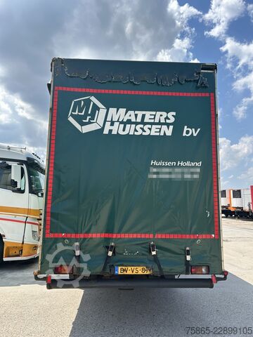 Curtain sided Scania R 310 B Euro 4 / 934 dkm / 3 Pedals / Full Air ...