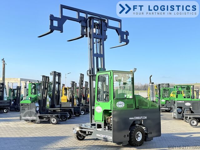 4-way forklift Combilift C5000L GAS DUPLEX 4100 POSITIONER CABIN