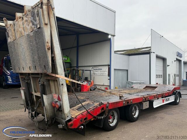 Low loader DAMM SL 28M Bladgeveerd, Laadramp, BPW trommelremmen...