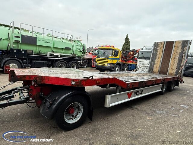 Low loader DAMM SL 28M Bladgeveerd, Laadramp, BPW trommelremmen...