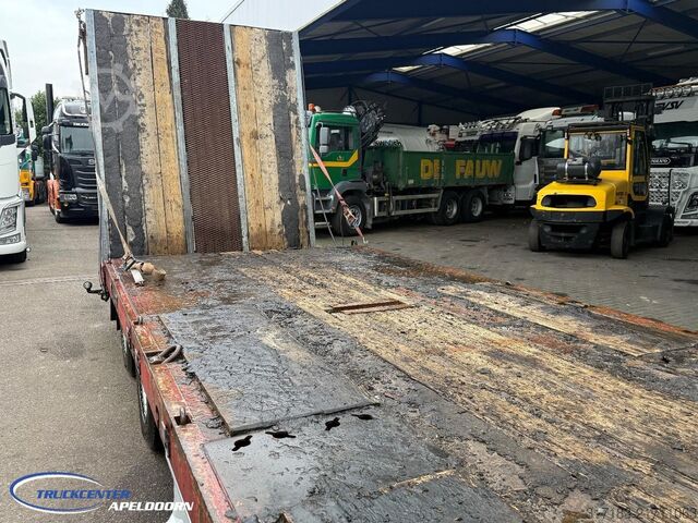 Low loader DAMM SL 28M Bladgeveerd, Laadramp, BPW trommelremmen...