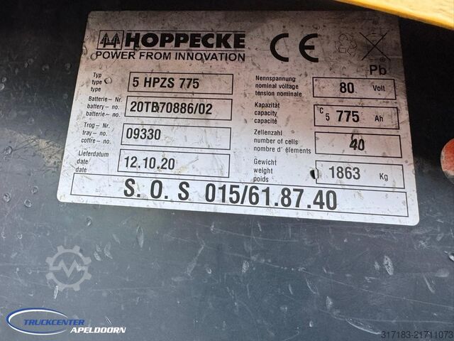 RORO forklift Hyster J3.5XN Sideshift, Vorkverstelling, Ex eerste ei...