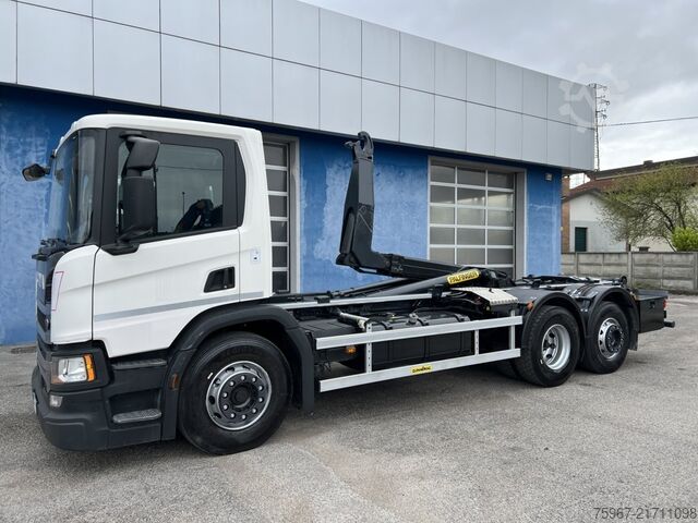 Roll-off tipper truck SCANIA P 450