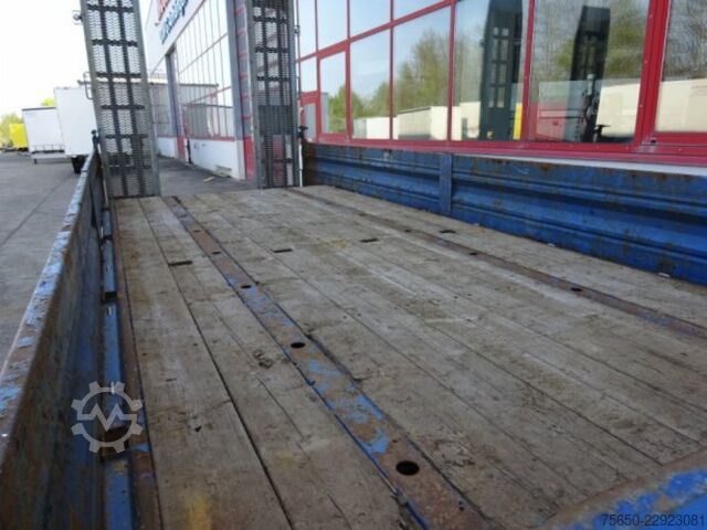 Low loader trailer Müller-Mitteltal ETUE-TA 18,0  18 t GG Tandemtieflader