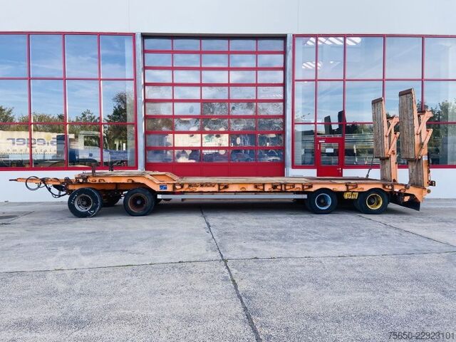 Low loader trailer Müller-Mitteltal T4 Kompakt 40,0  4 Achs Tieflader- Anhänger