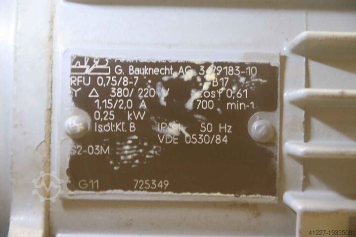 Filteranlage Absauganlage unbekannt Stofffilter