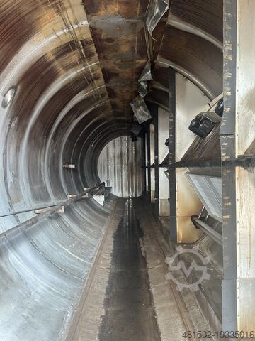 Vacuum chamber cross-flow vacuum dryer Mühlböck GSVW-3080-1250-1-F