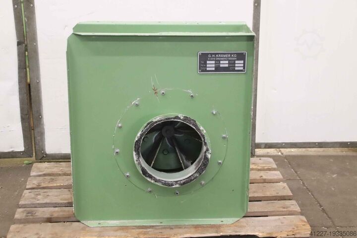 Chip extraction fan 4 kW Krämer VFM-K