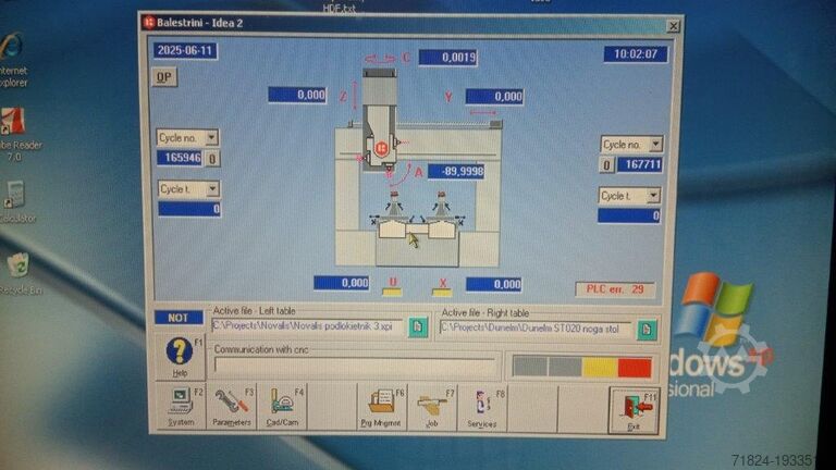 Machining center BALESTRINI Idea 2