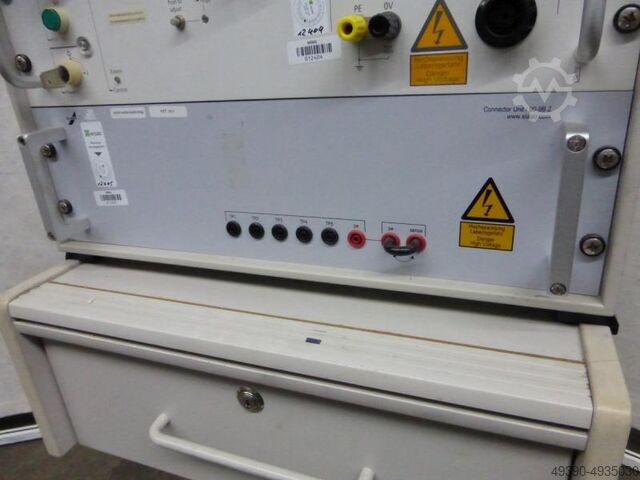 Test bench, test station, measuring station, test device, measuring device, tester for HV, PE, IS me ELABO PE/IS/HV SCT 42 / 91-3J.3 + 90-1V + 90-9B.3ZM92510